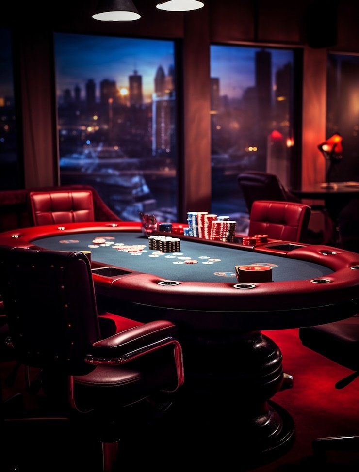 Live casino tables with professional dealers
