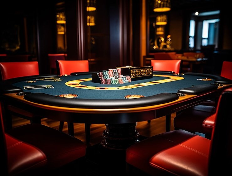 Qiu Qiu table interface showing bet placement and player seats